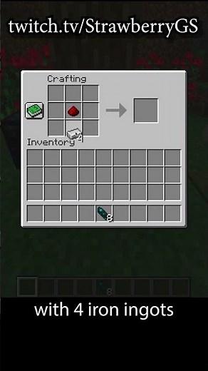 Compass Minecraft Crafting Recipe