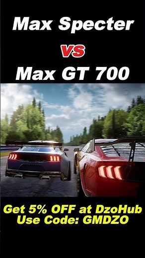 SPECTER vs GT 700 Drag Race #drivezoneonline #gamemasters #shrots