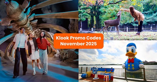 Klook Singapore Promo Codes December 2025 - Klook Travel Blog