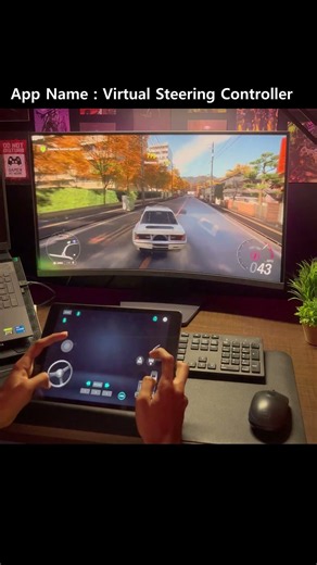 Turn Your Phone into a PC Controller for Free #fyp #forzahorizon6