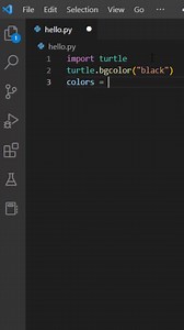 In this video short we show you how to Draw an Amazing Design with Python - WATCH NOW!!! | Thom Code