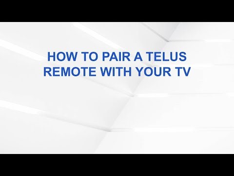 How to Pair a Telus Remote with Your TV