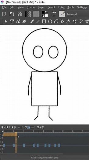 Krita (Animation Preview Tips) -- Guaranteed to cut animation Time!!!