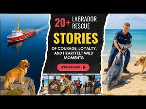 20+ Labrador Rescue Stories of Courage, Loyalty, and Heartfelt Wild Moments