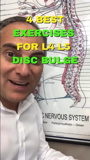 Discover 4 Best Exercises for L4-L5 Disc Bulge, L5-S1 Disc Bulge | Dr. Walter Salubro