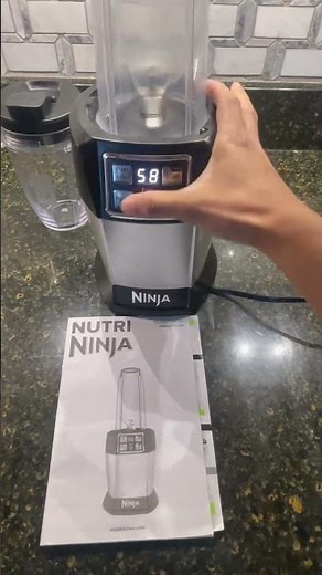 Nutri Ninja Blender 1000W BL480 Series has 3 modes Auto IQ Blend | Auto IQ Ultra Blend | Pulse
