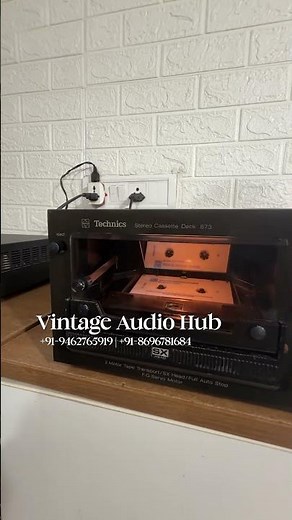 Technics Cassette Deck 673 — Build, Features & Real-Tape Sound! 🔊