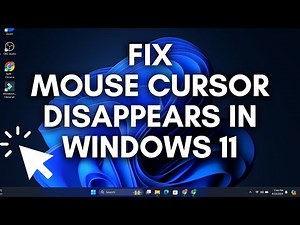 How to Fix Mouse Cursor Disappears in Windows 11