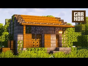 Minecraft | Cozy Stone House Tutorial (Survival Friendly)