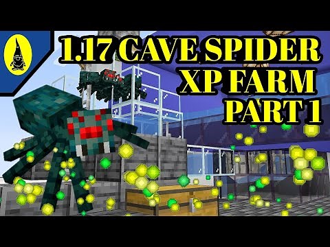Minecraft 1.17 - 1.20 Cave Spider XP Farm | Spawn Room Java Tutorial Part 1